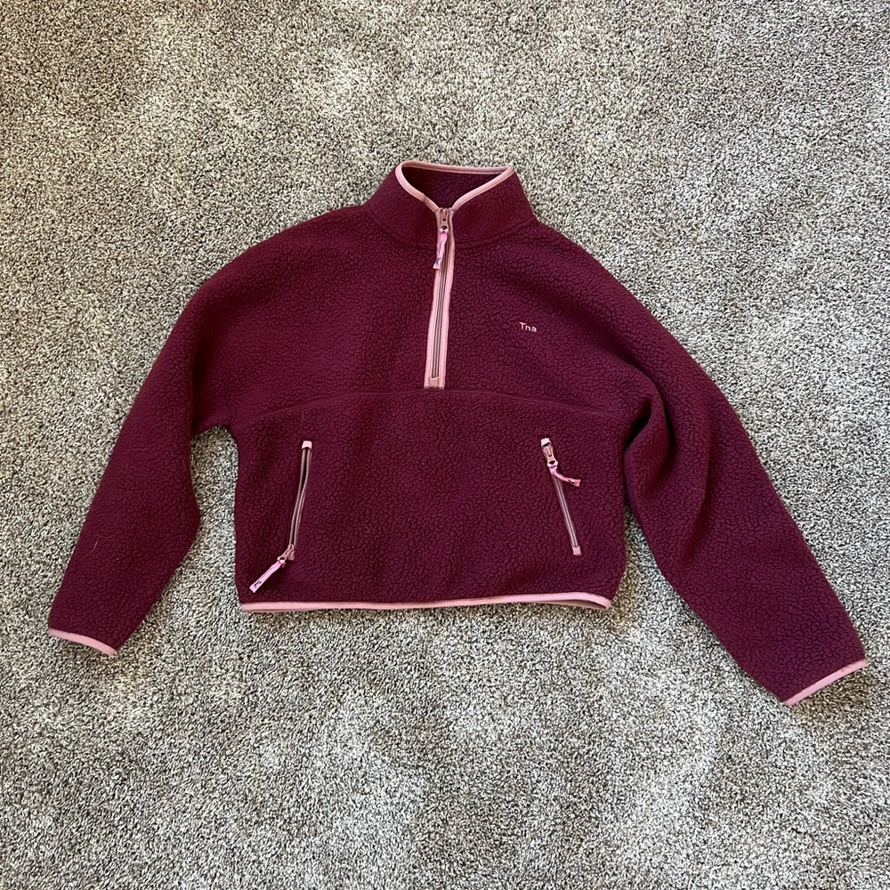 Aritzia TNA 1/2 Zip Polar Fleece